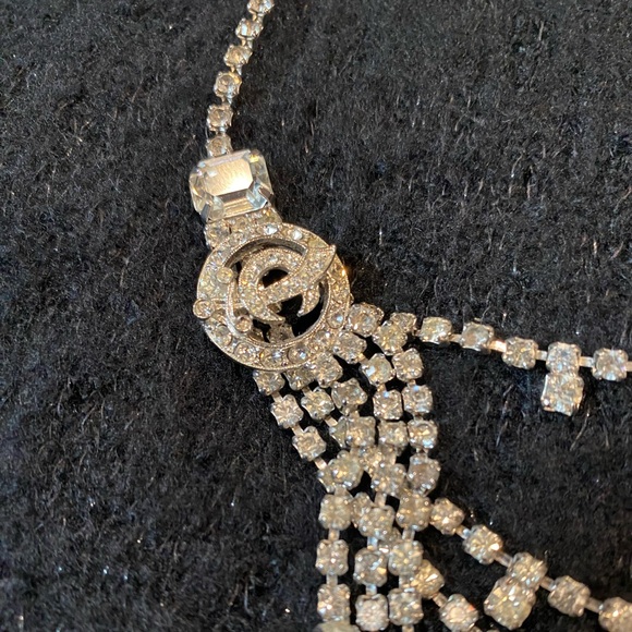 Vintage Scimitar and Crescent Moon Necklace/Headpiece - Picture 2 of 4